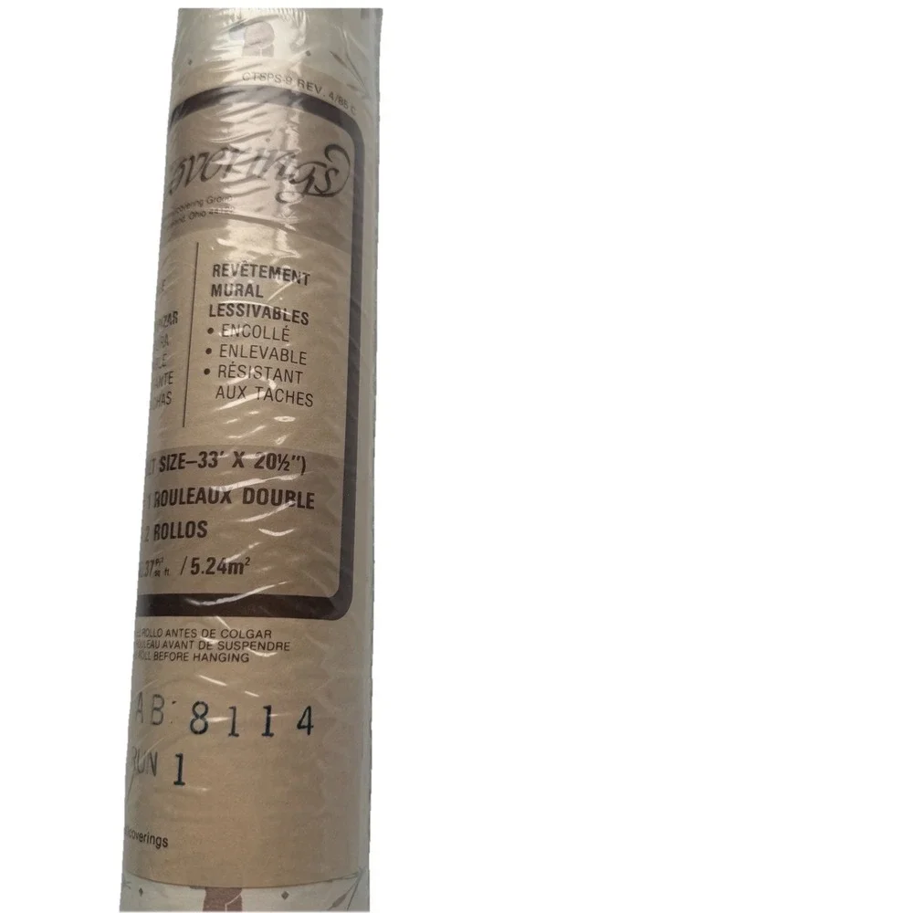 Vintage 80s? Collins & Aikman Wallpaper Hunting Decoy Duck Pond Reeds AB 8114‎